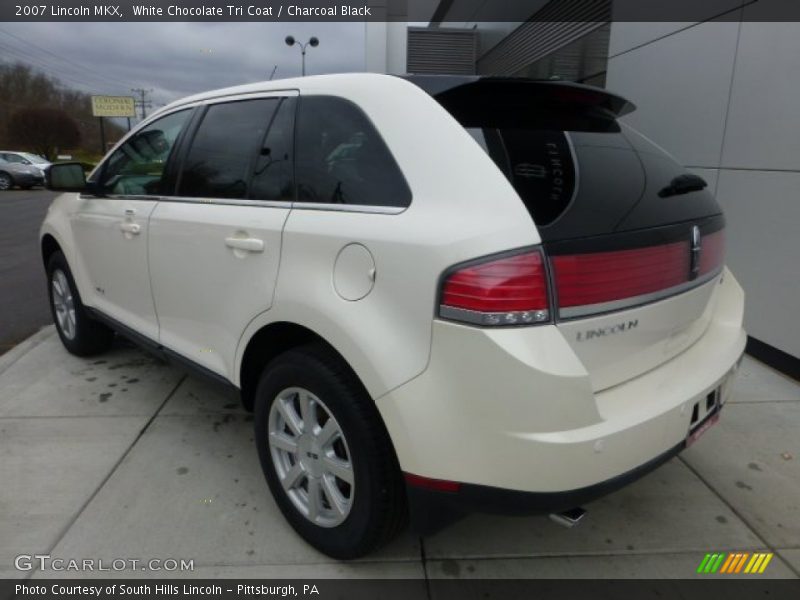 White Chocolate Tri Coat / Charcoal Black 2007 Lincoln MKX