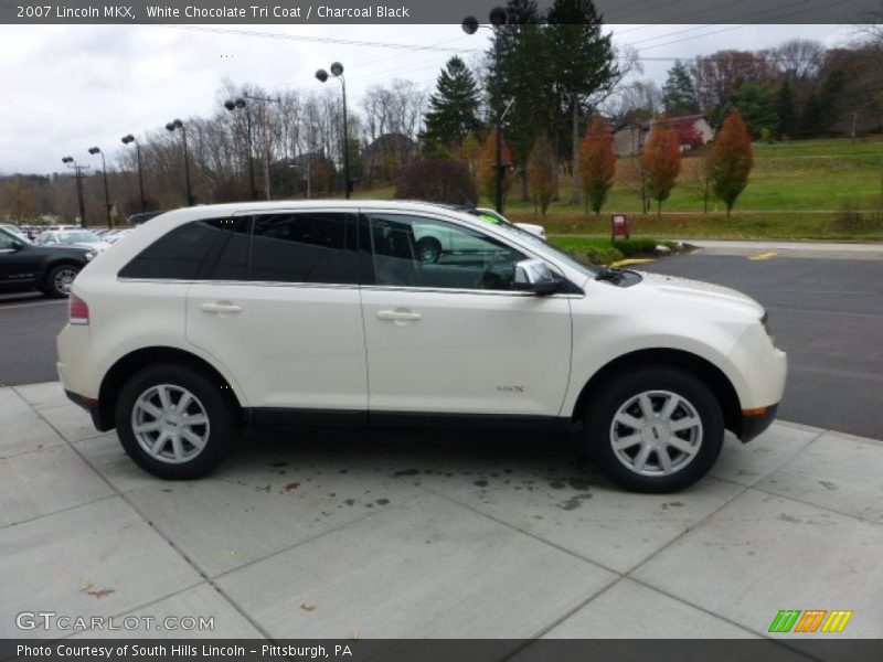 White Chocolate Tri Coat / Charcoal Black 2007 Lincoln MKX