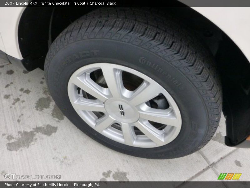 White Chocolate Tri Coat / Charcoal Black 2007 Lincoln MKX