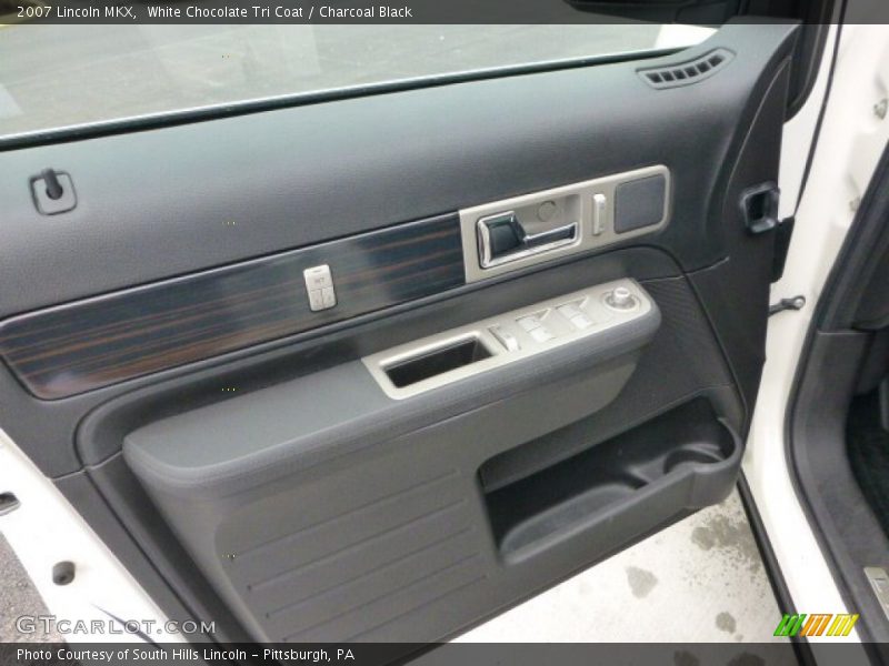 White Chocolate Tri Coat / Charcoal Black 2007 Lincoln MKX