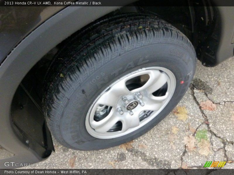 Kona Coffee Metallic / Black 2013 Honda CR-V LX AWD