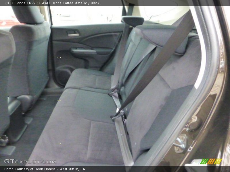 Kona Coffee Metallic / Black 2013 Honda CR-V LX AWD