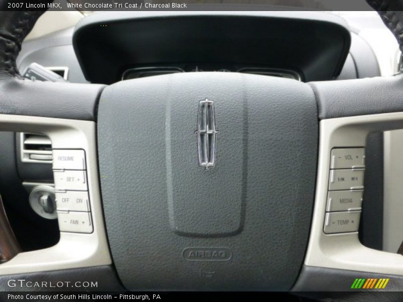 White Chocolate Tri Coat / Charcoal Black 2007 Lincoln MKX