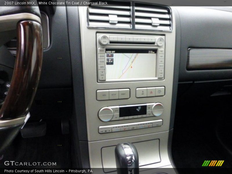 White Chocolate Tri Coat / Charcoal Black 2007 Lincoln MKX