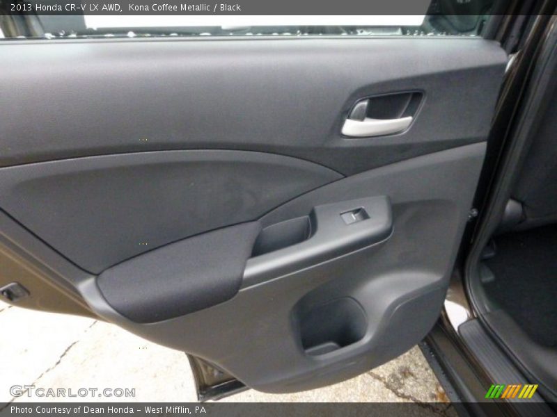 Kona Coffee Metallic / Black 2013 Honda CR-V LX AWD