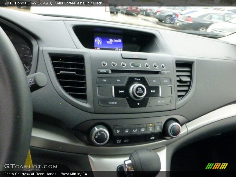 Kona Coffee Metallic / Black 2013 Honda CR-V LX AWD