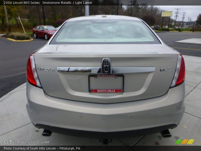 Smokestone Metallic / Light Camel 2009 Lincoln MKS Sedan