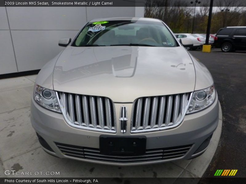 Smokestone Metallic / Light Camel 2009 Lincoln MKS Sedan