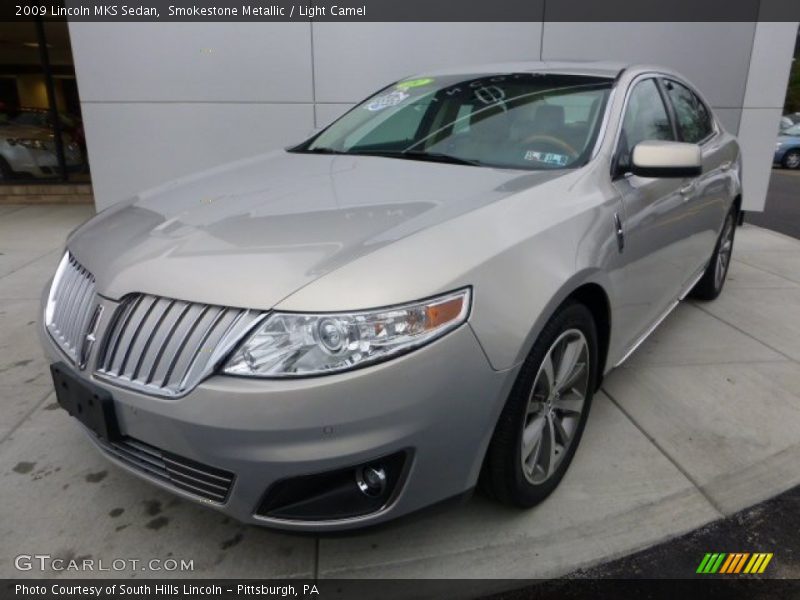 Smokestone Metallic / Light Camel 2009 Lincoln MKS Sedan