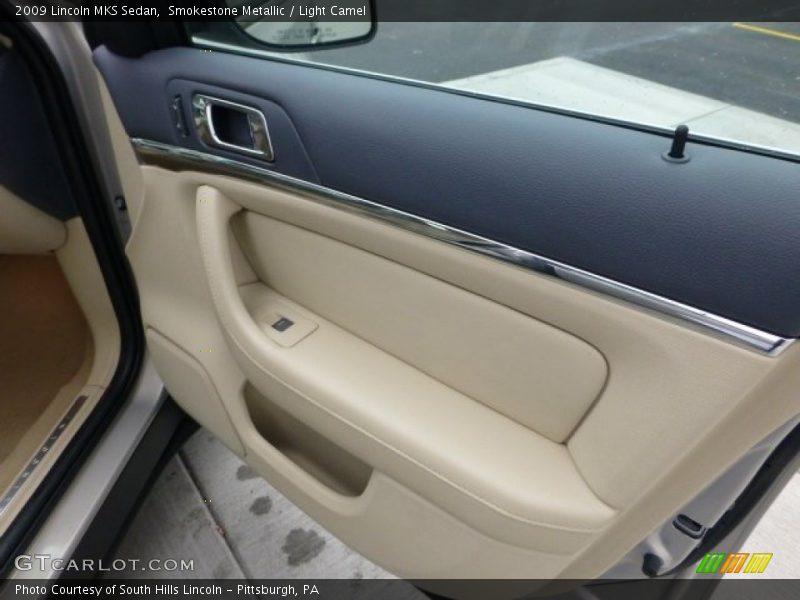 Smokestone Metallic / Light Camel 2009 Lincoln MKS Sedan