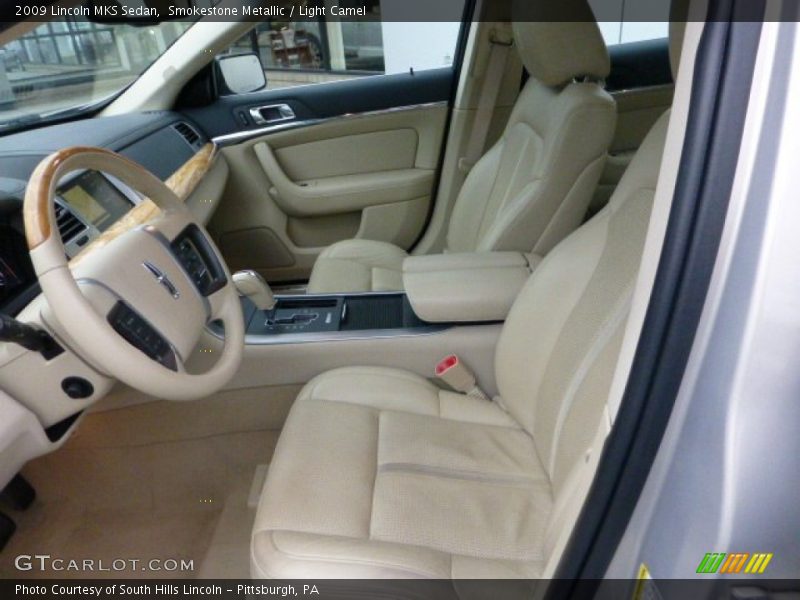  2009 MKS Sedan Light Camel Interior