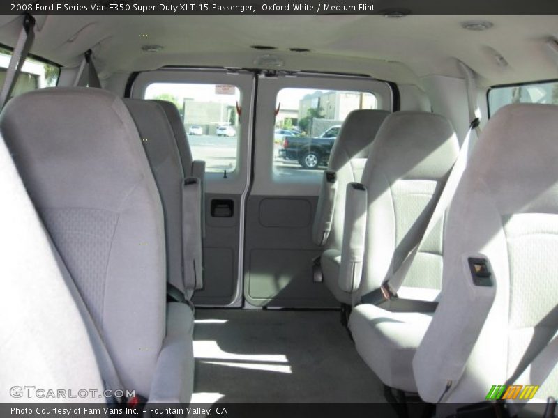 Oxford White / Medium Flint 2008 Ford E Series Van E350 Super Duty XLT 15 Passenger