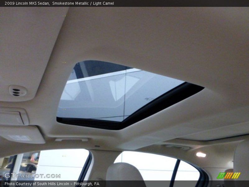 Smokestone Metallic / Light Camel 2009 Lincoln MKS Sedan