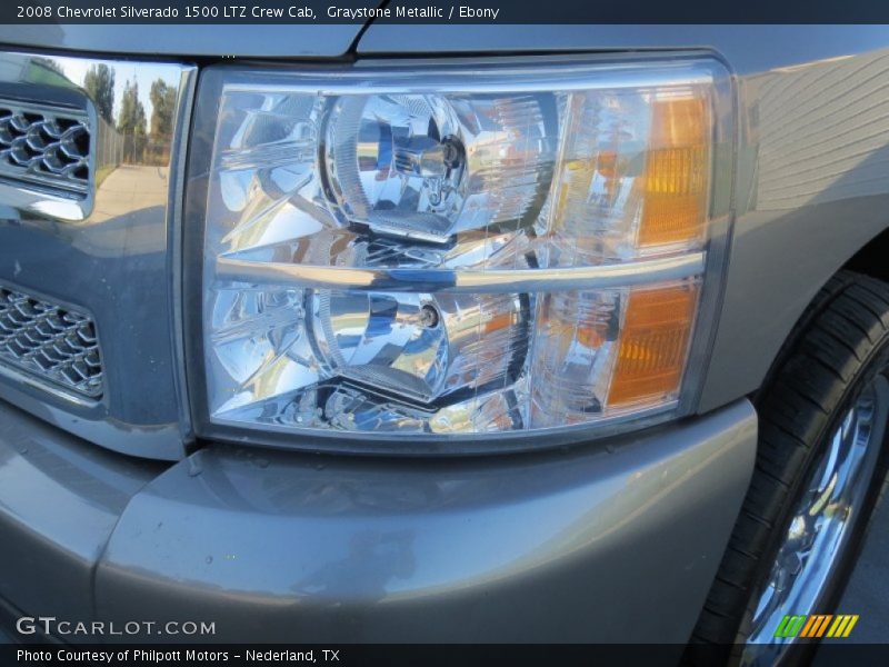 Graystone Metallic / Ebony 2008 Chevrolet Silverado 1500 LTZ Crew Cab