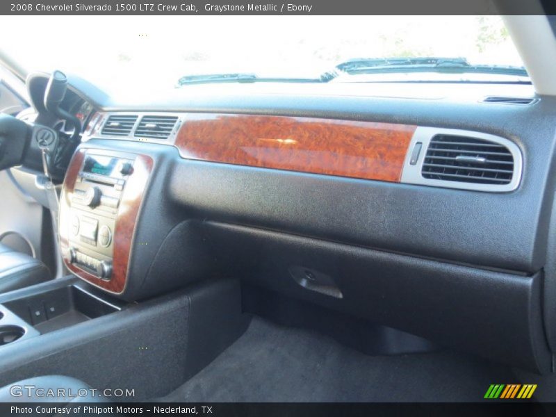 Graystone Metallic / Ebony 2008 Chevrolet Silverado 1500 LTZ Crew Cab