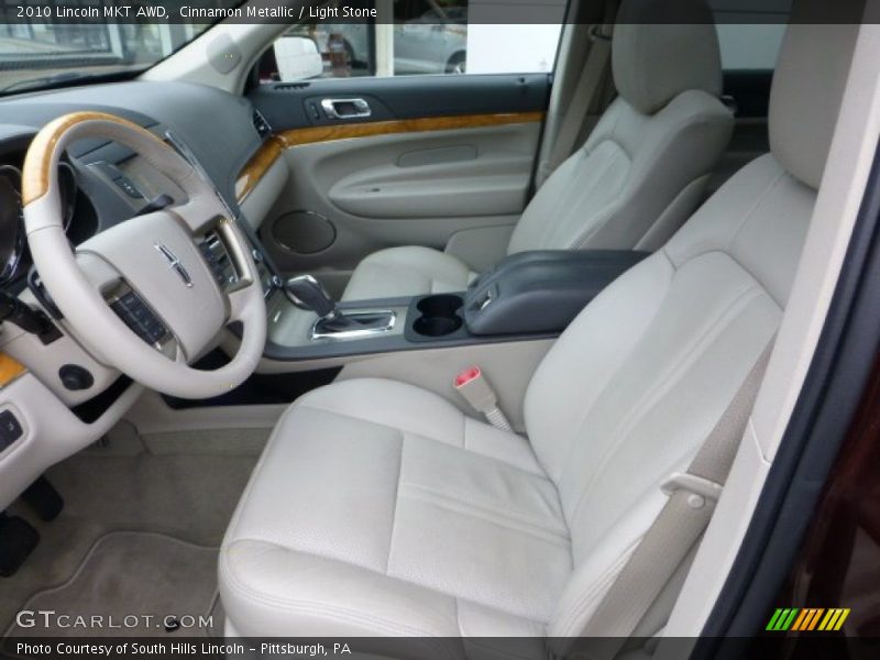  2010 MKT AWD Light Stone Interior