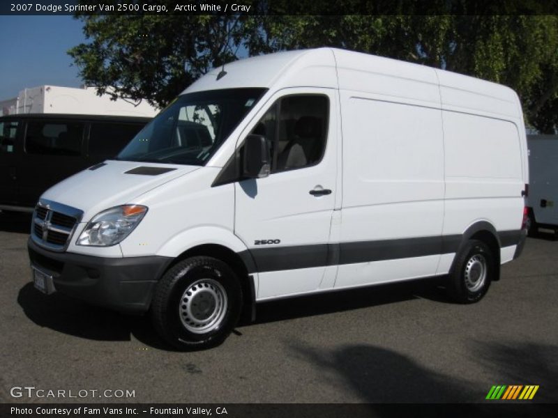 Front 3/4 View of 2007 Sprinter Van 2500 Cargo