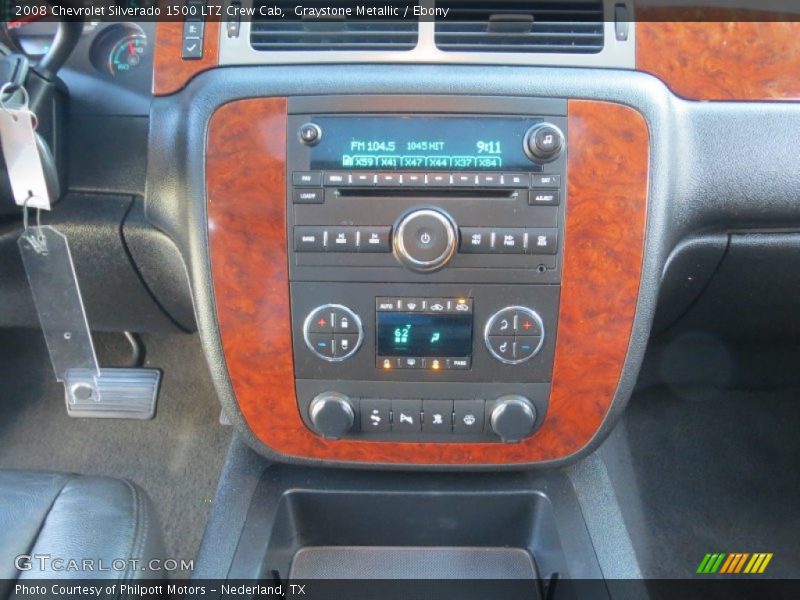 Graystone Metallic / Ebony 2008 Chevrolet Silverado 1500 LTZ Crew Cab