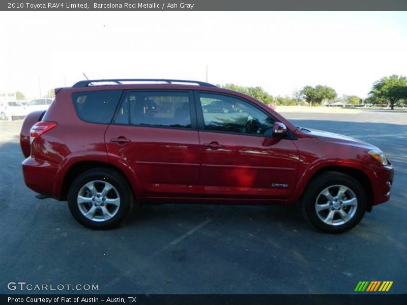 Barcelona Red Metallic / Ash Gray 2010 Toyota RAV4 Limited