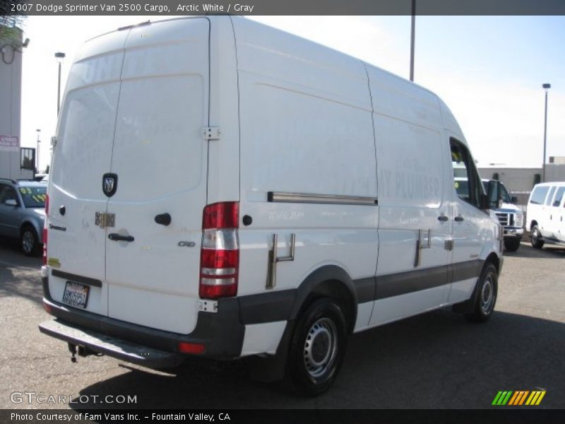 Arctic White / Gray 2007 Dodge Sprinter Van 2500 Cargo