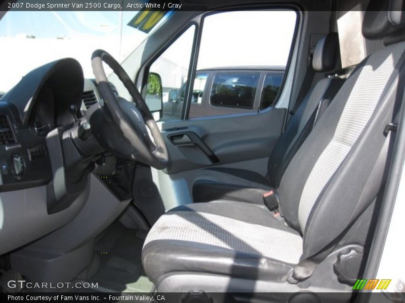 Arctic White / Gray 2007 Dodge Sprinter Van 2500 Cargo