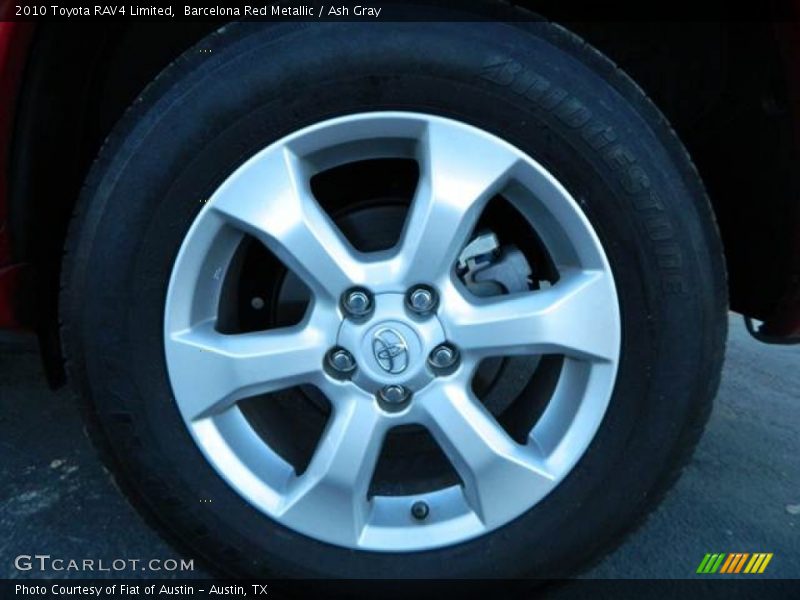 Barcelona Red Metallic / Ash Gray 2010 Toyota RAV4 Limited