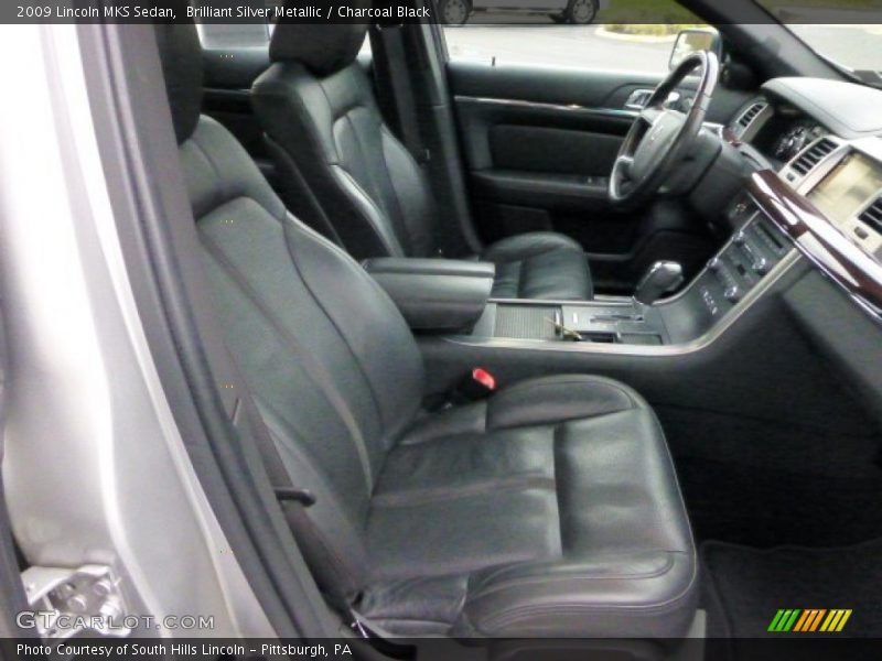 Brilliant Silver Metallic / Charcoal Black 2009 Lincoln MKS Sedan