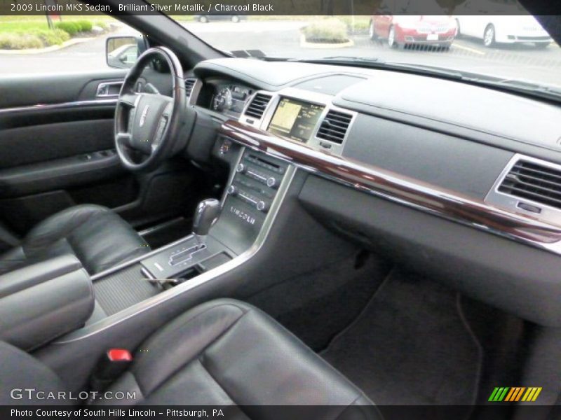 Brilliant Silver Metallic / Charcoal Black 2009 Lincoln MKS Sedan