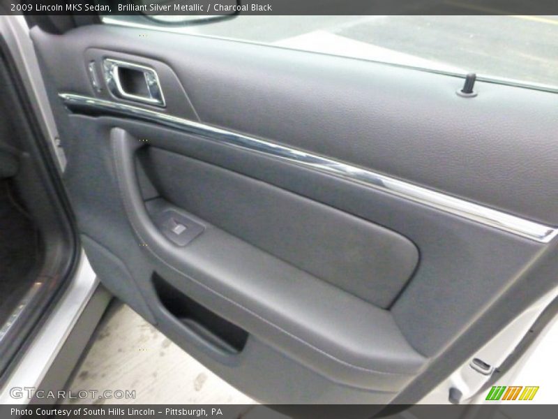 Brilliant Silver Metallic / Charcoal Black 2009 Lincoln MKS Sedan