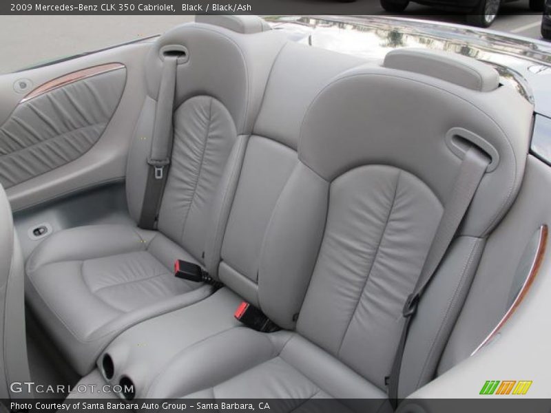 Black / Black/Ash 2009 Mercedes-Benz CLK 350 Cabriolet