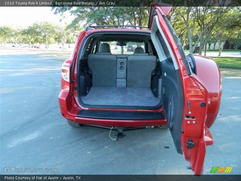 Barcelona Red Metallic / Ash Gray 2010 Toyota RAV4 Limited