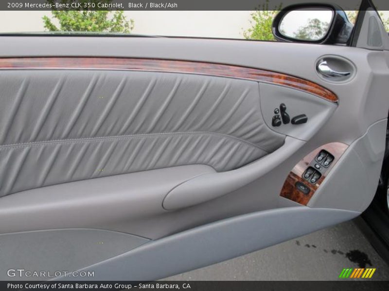 Black / Black/Ash 2009 Mercedes-Benz CLK 350 Cabriolet
