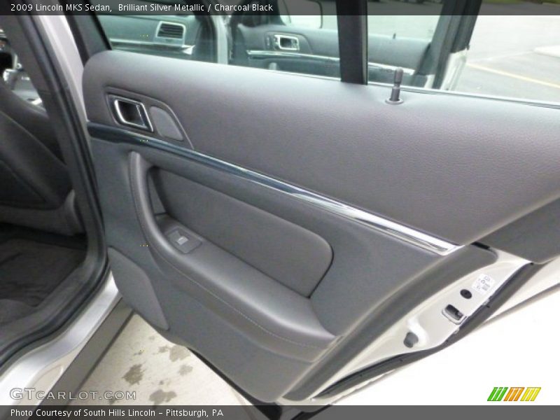 Brilliant Silver Metallic / Charcoal Black 2009 Lincoln MKS Sedan