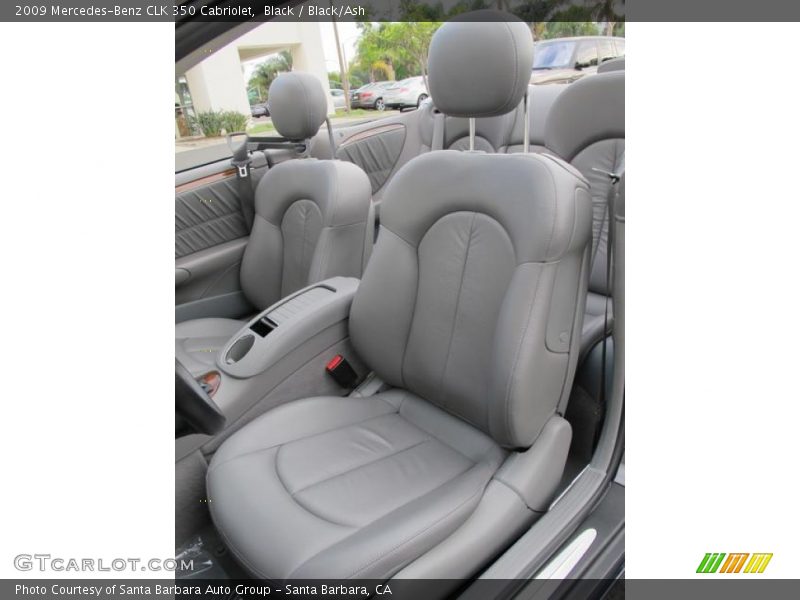 Black / Black/Ash 2009 Mercedes-Benz CLK 350 Cabriolet