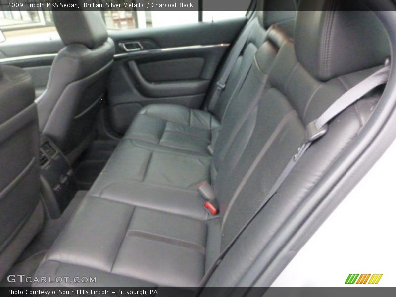 Brilliant Silver Metallic / Charcoal Black 2009 Lincoln MKS Sedan