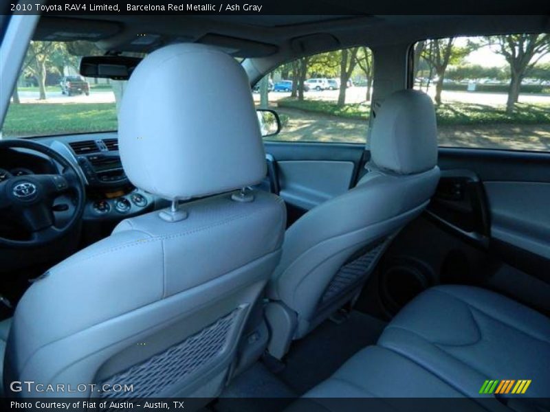 Barcelona Red Metallic / Ash Gray 2010 Toyota RAV4 Limited