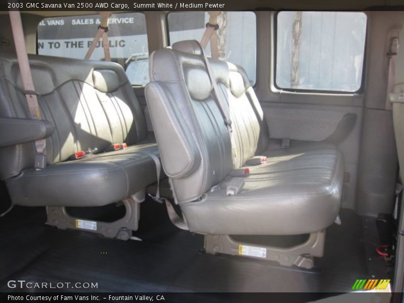Summit White / Medium Pewter 2003 GMC Savana Van 2500 AWD Cargo