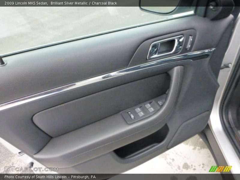 Brilliant Silver Metallic / Charcoal Black 2009 Lincoln MKS Sedan