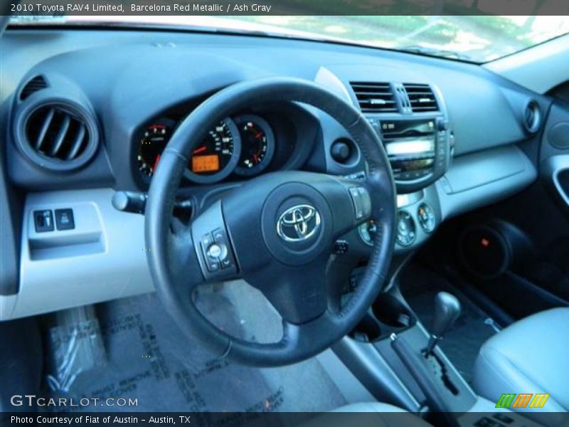 Barcelona Red Metallic / Ash Gray 2010 Toyota RAV4 Limited