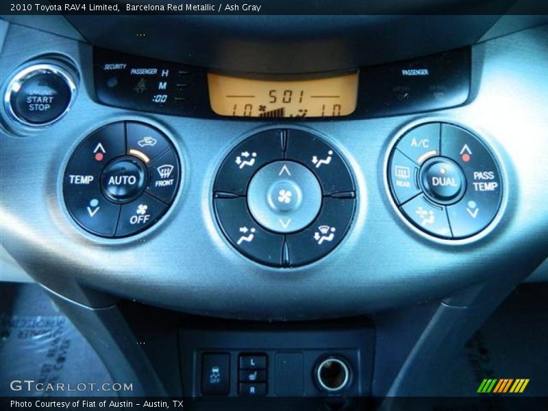 Barcelona Red Metallic / Ash Gray 2010 Toyota RAV4 Limited