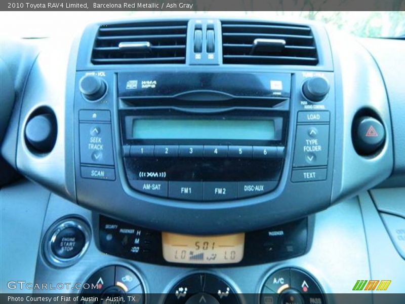 Barcelona Red Metallic / Ash Gray 2010 Toyota RAV4 Limited