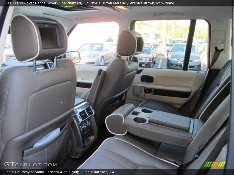 Bournville Brown Metallic / Arabica Brown/Ivory White 2010 Land Rover Range Rover Supercharged