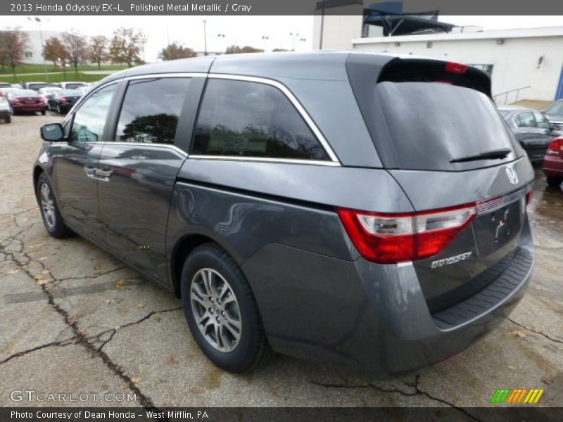 Polished Metal Metallic / Gray 2013 Honda Odyssey EX-L