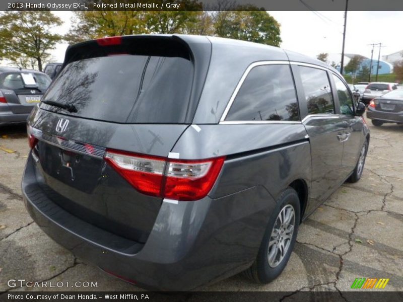 Polished Metal Metallic / Gray 2013 Honda Odyssey EX-L