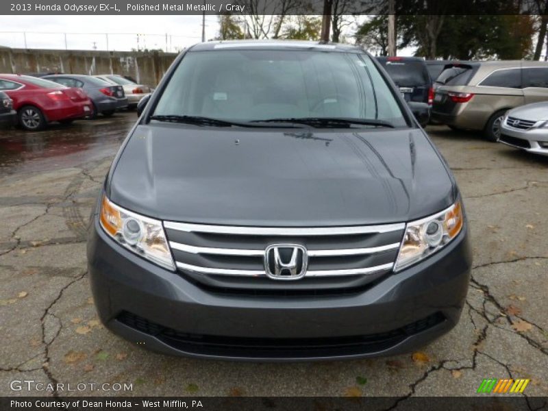 Polished Metal Metallic / Gray 2013 Honda Odyssey EX-L