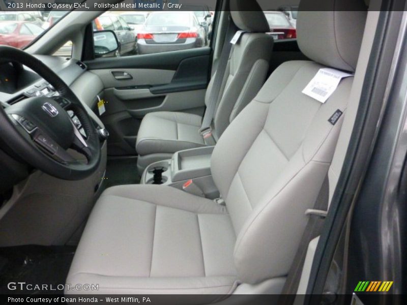 Polished Metal Metallic / Gray 2013 Honda Odyssey EX-L