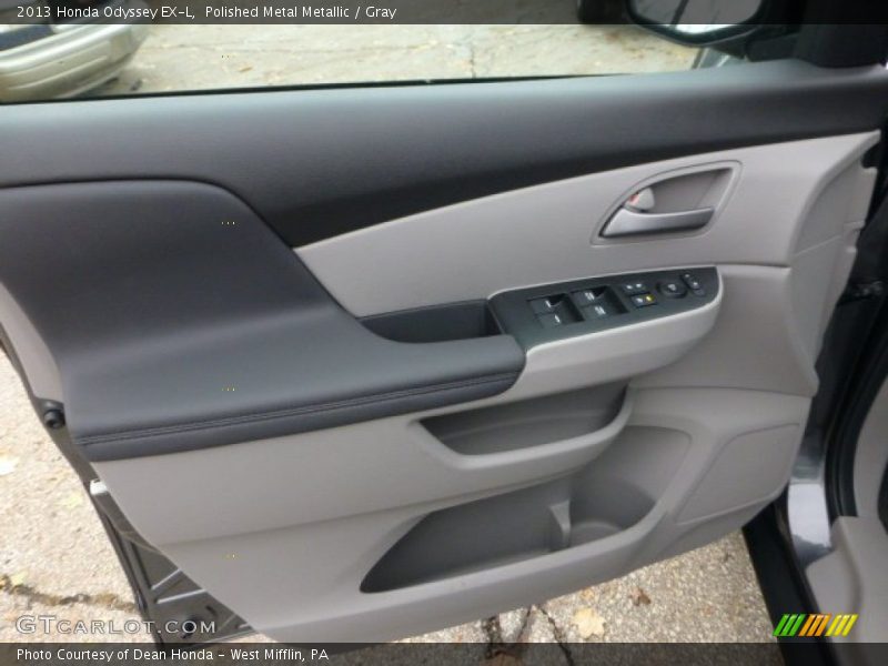 Polished Metal Metallic / Gray 2013 Honda Odyssey EX-L