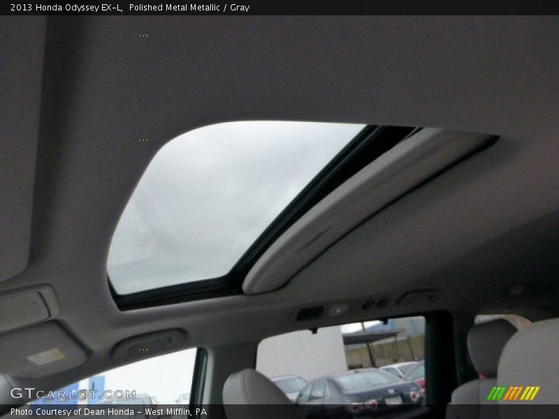 Polished Metal Metallic / Gray 2013 Honda Odyssey EX-L