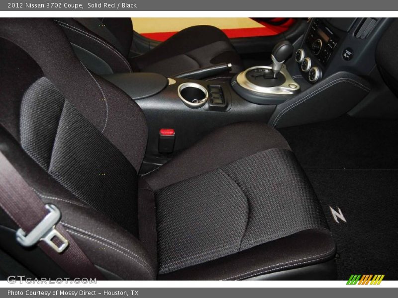 Solid Red / Black 2012 Nissan 370Z Coupe