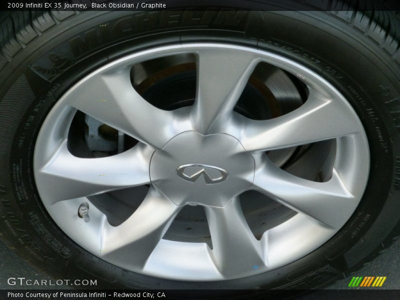 Black Obsidian / Graphite 2009 Infiniti EX 35 Journey
